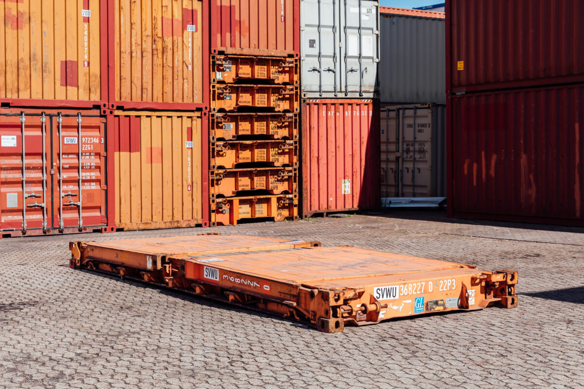 20ft Used Flat-Rack Container - Image 7