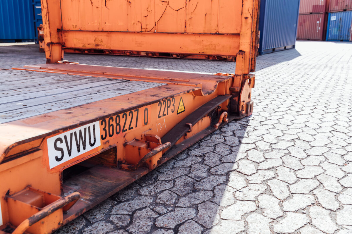 20ft Used Flat-Rack Container - Image 10
